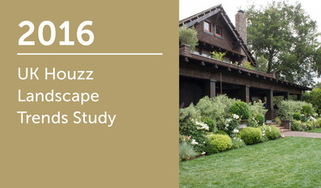 2016 UK Houzz Landscape Trends Study