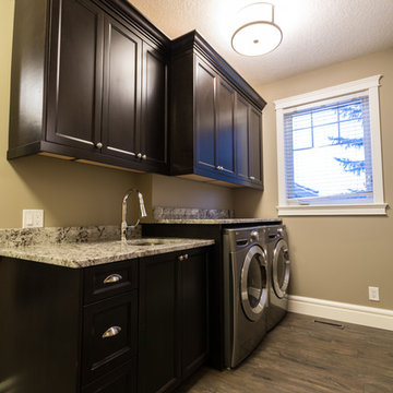 Woodhaven builds Custom lockers and laundry room