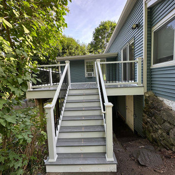 Hudson, MA TimberTech Deck