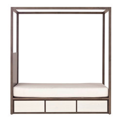 New 2016 Design: The Storage Canopy Four Poster Bed - Products