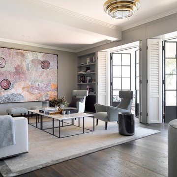 Transitional Living Room