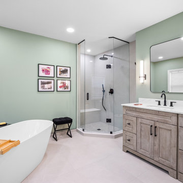 Primary Ensuite Renovation in Richmond Hill