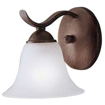 Kichler 6719 One Light Reversible Wall Sconce - Tannery Bronze