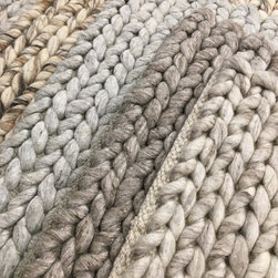 Javier Chunky Braided Wool Rugs - Rugs