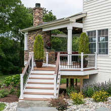 Backyard deck