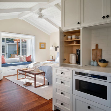 Open Sightline from Kitchen to Bedroom in Traditional ADU