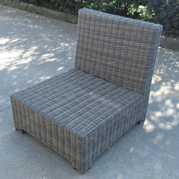 poly rattan sofa