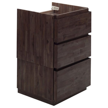 Fresca Formosa 23" Floor Standing Modern Wood Bathroom Cabinet in Brown