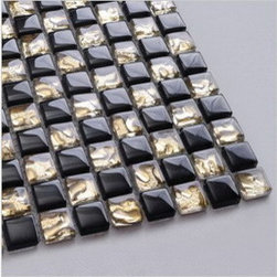 2013 New glass stone metal blend mosaic tile for bathrooms CTN0008 - Bath Products