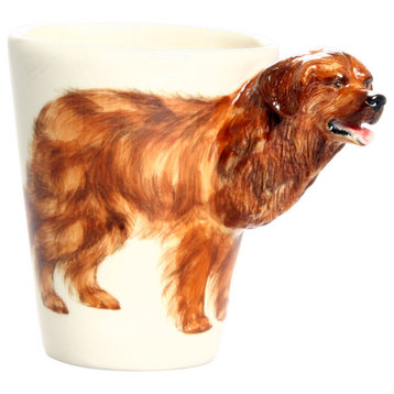 Newfoundland 3D Ceramic Mug, Brown