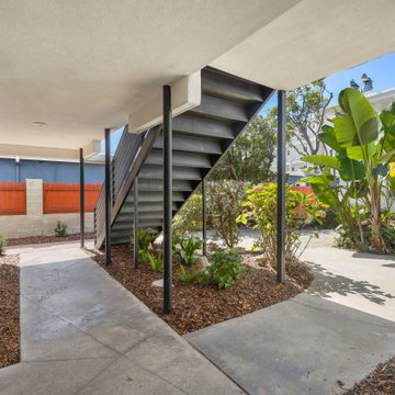 Exterior building renovation in Redondo Beach by Katz Design & Builders CA