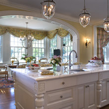 kitchen and dining room