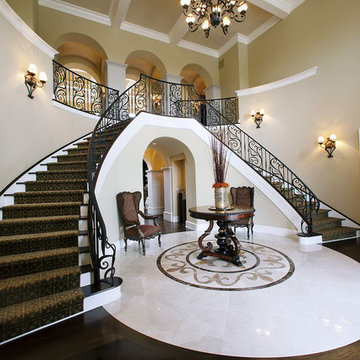 Grand Double Bridal Staircase