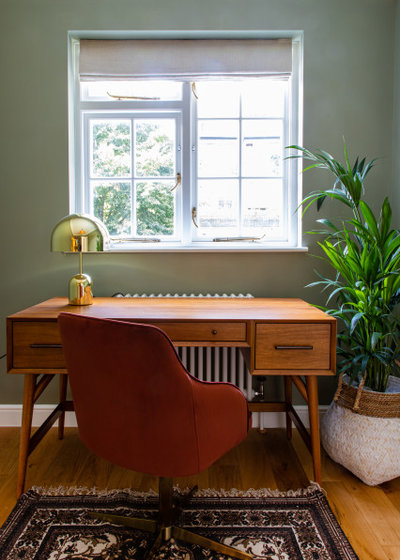 Contemporary Home Office by Honeybee Interiors and Joinery