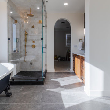 Master Bathroom with Steam Shower
