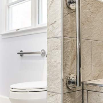 Master Bathroom Remodeled With Stand Alone Tub, Standing Shower, Warrenton VA