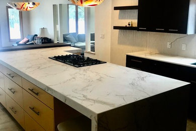 Large arts and crafts kitchen photo in Minneapolis
