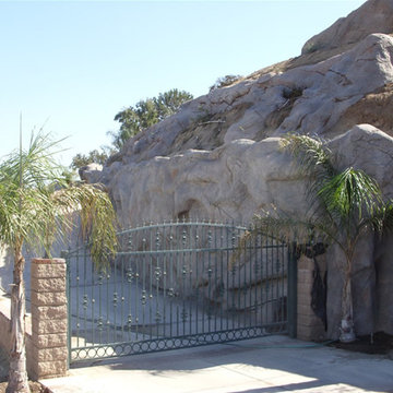 Water and Artificial Rock Features