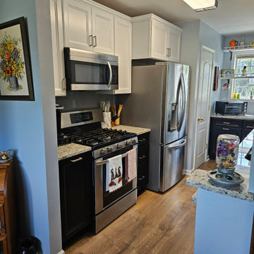Transitional Kitchen Remodel Done in a Two-Tone Color