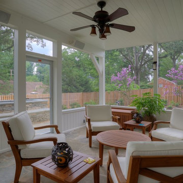 Arlington Deck with Screen Porch & Spiral Staircase