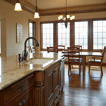 Kitchen faucet in oil rubbed bronze
