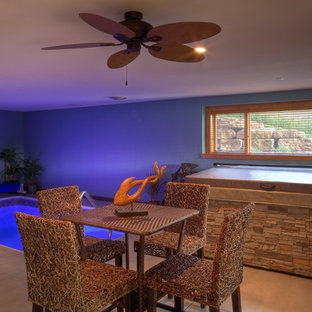 Photo of a world-inspired basement in Other.