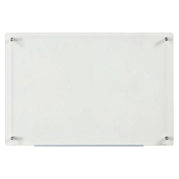 Clear Glass Dry-Erase Board Set Audio-Visual Direct, 23 5/8"x35 1/2"
