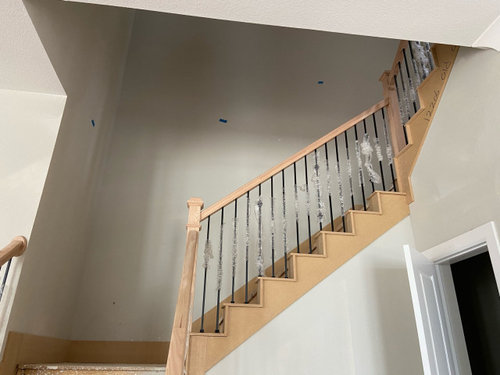 Advice for placement of wall sconces in stairwell