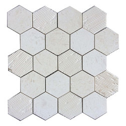 Corinthian Fossil - Mosaic Tile