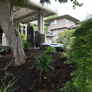 After Landscape Renovation: Front Entry Outdoor Experience