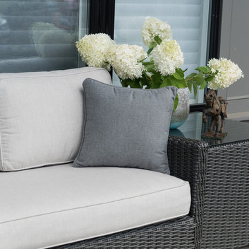 Bretton Slim love seat - Brad's house
