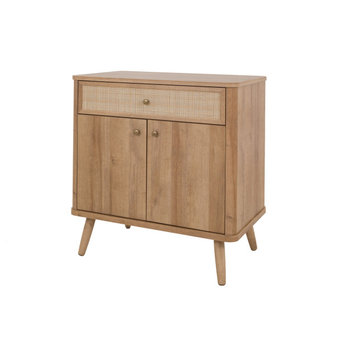 Thelma KD Rattan Small Cabinet 1 Drawer and 2 Doors