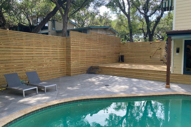 Inspiration for a pool remodel in Austin