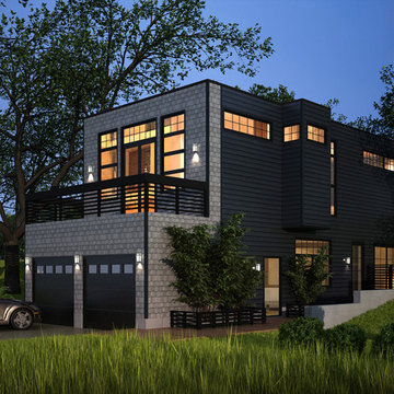 Shoreland Hills, Stop 31, Beach House-Spec House