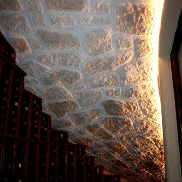 StoneCoat Ceiling of Frisco, Texas Residential Wine Cellar