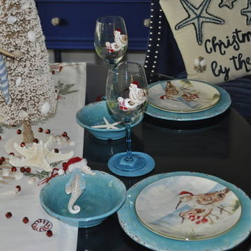 Social Gathering Nook: Christmas at the beach