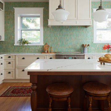 Modern Victorian Kitchen & Bath Remodel