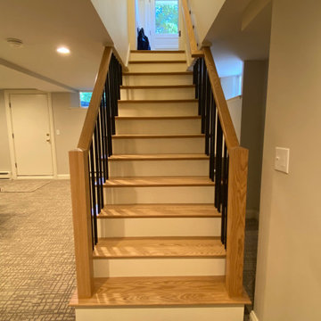 Newton Kitchen, Rear entry & Basement Stair Project