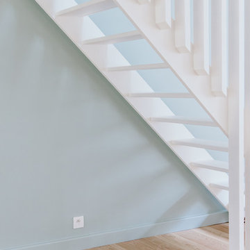 L'escalier droit