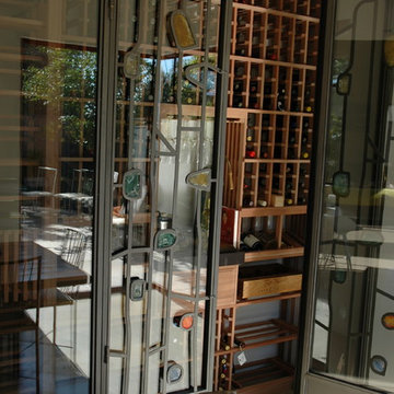 Huntington Beach Newport Beach California Orange County House Custom Wine Cellar