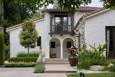 Photo of a mediterranean landscaping in Vancouver.