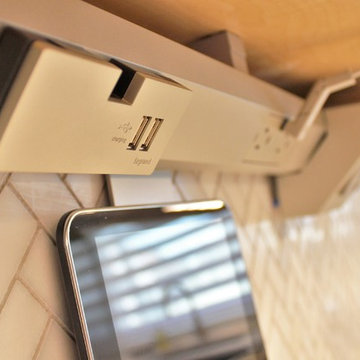 Coal Valley, IL- What's Black & White and Gold All Over? This On-Trend Kitchen