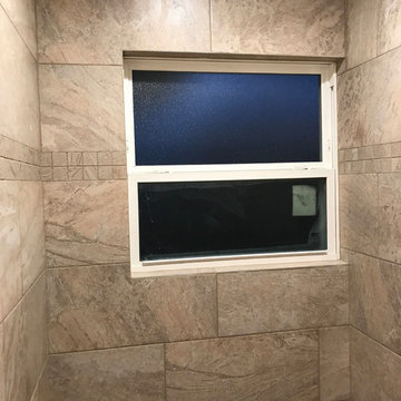 Beige Bathroom Remodel