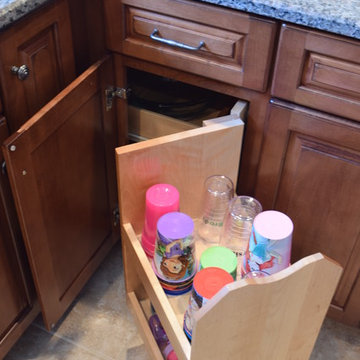 Kitchen With Built In Banquette Seating
