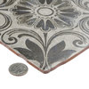 Costa Cendra Decor Dahlia Ceramic Floor and Wall Tile