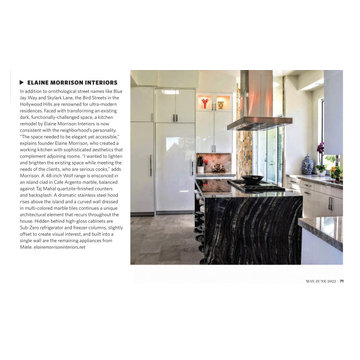My Contemporary Kitchen Remodel Featured In California Homes Magazine - May 2022