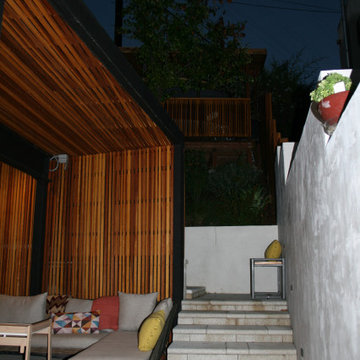 Outdoor Living Space - Patio + Kitchen