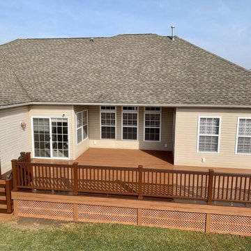 Transcend Tiki Torch Decking