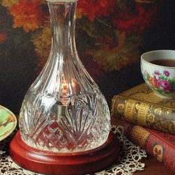 Glass Decanter Lamp - Table Lamps