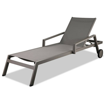 Bondi Outdoor Chaise Lounge (Set of 2) - Taupe